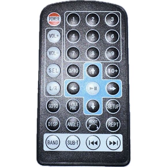 Remote for Car Stereo DVD Player PNI Clementine 9440 1‎ DIN Radio FM - Picture 1 of 2